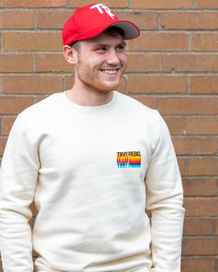 Retro Rainbow Sweater