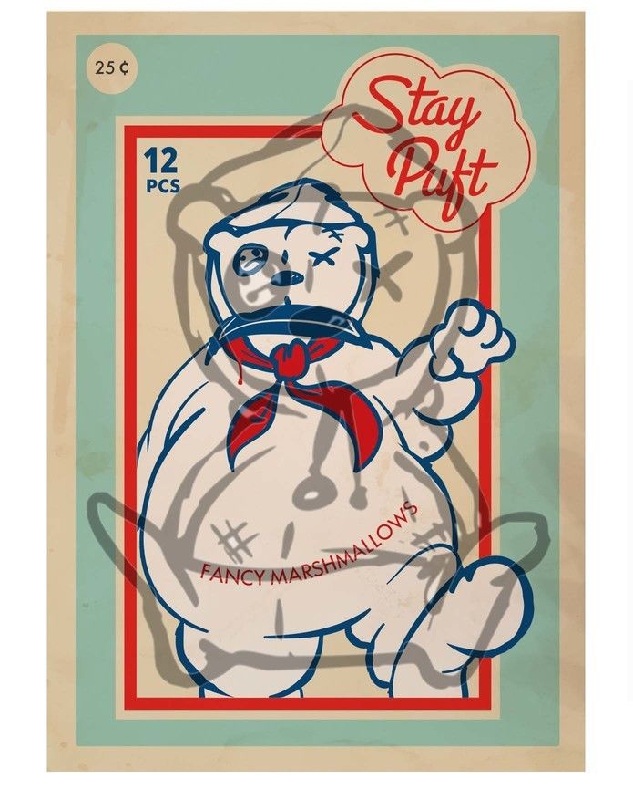 Stay Puft Poster