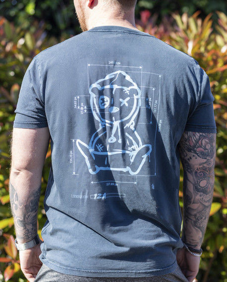 Blue Print Tee